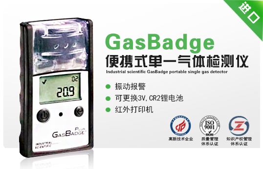 英思科GasBadge便携式单一气体检测仪