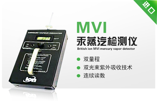 英国离子MVI汞蒸汽检测仪